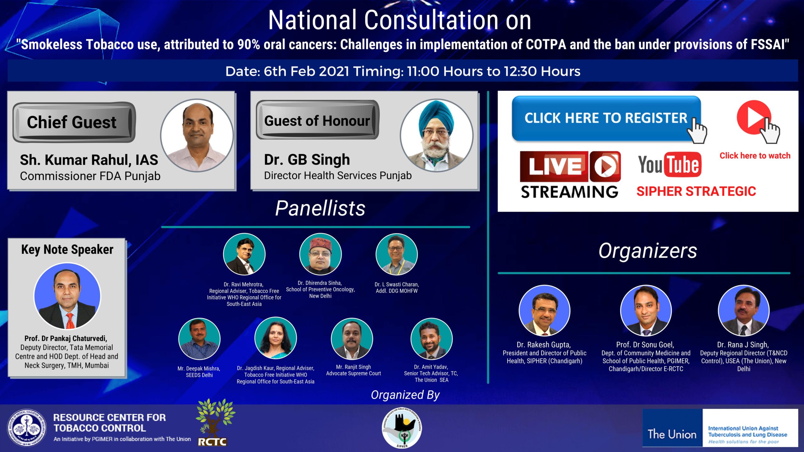 National Consultation on Smokeless Tobacco use