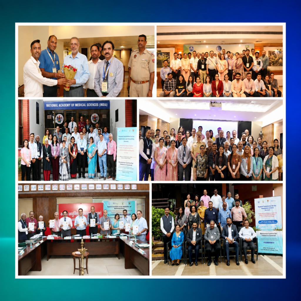 Bolster Tobacco Control in India through capacity building, networking and partnerships, comprehensive MPOWER implementation and stopping Tobacco Industry Interference (TII)
