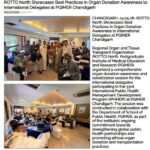ROTTO North Showcases Best Practices in Organ Donation Awareness to International Delegates at PGIMER Chandigarh