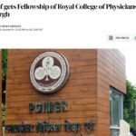 PGI prof gets Fellowship of Royal College of Physicians, Edinburgh