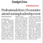 Professionals from 19 countries attend nursing leadership event.