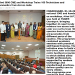 Allied 3600 CME and Workshop Trains 100 Technicians and Paramedics from Across India